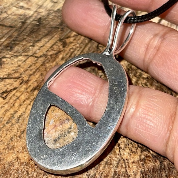 Rhodochrosite “Heart Opener” Pendant 2 1/4” - Picture 8 of 10